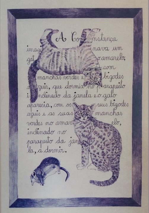 Lápis azul